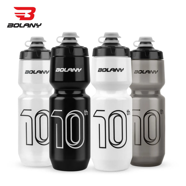 Bolany Sports Bottle 10th Rubber Transparent Plastic With Lid Bottle