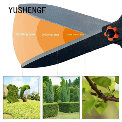 Red Portable Bypass Pruning Shears