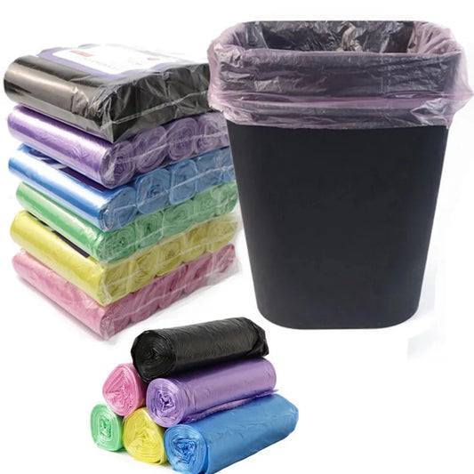 Portable PE Trash Bags | Small Disposable Garbage Bags for Home