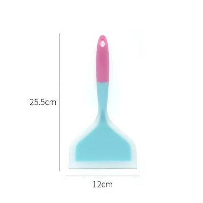 Dual-Color Silicone Spatula | Non-Stick & Heat-Resistant Kitchen Tool