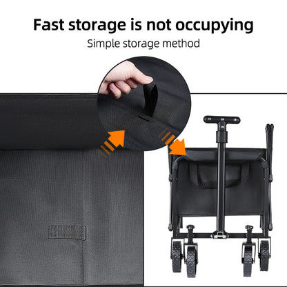 Heavy-Duty Foldable Utility Cart
