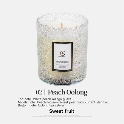 Luxury Scented Soy Candle - Natural Essential Oil for Sleep & Stress Relief