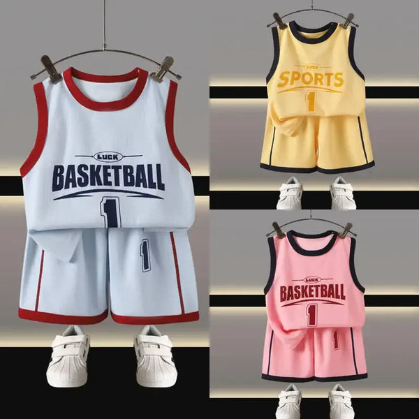 Kids Clothes Boys Girls Vest Suit Summer Children S Clothing Baby T