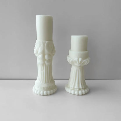 Candle Mold - DIY Scented Candle Silicone Mold for Tabletop Decor