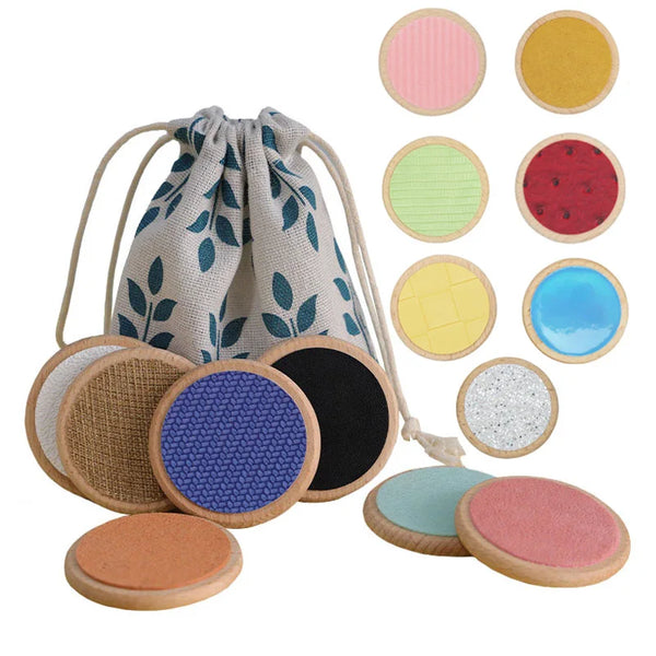 Children Sensory Toys Tactile Board Matching Game Tactile