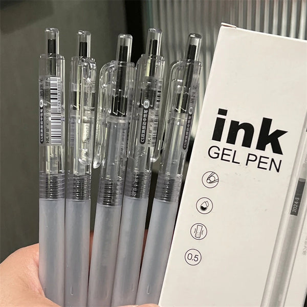 5pcs Essential Gel Pens Set For Nurses Fun And Versatile Office