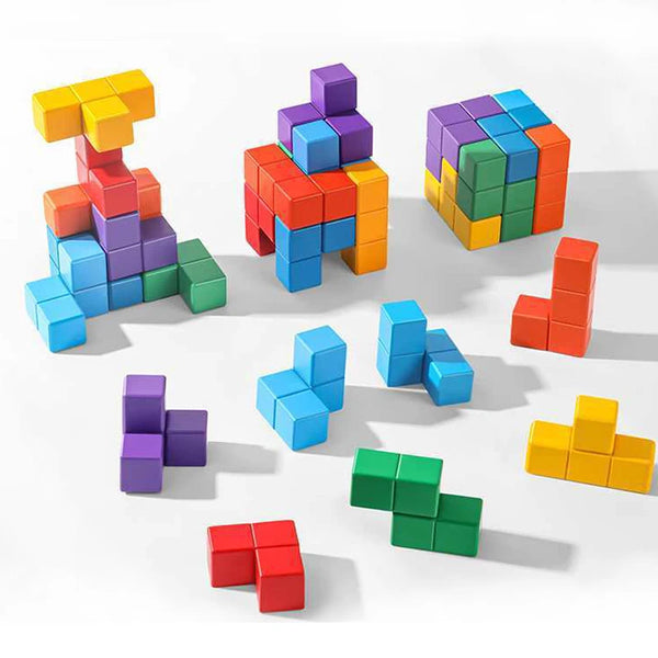 Montessori Educational Toys Soma Block Puzzle
