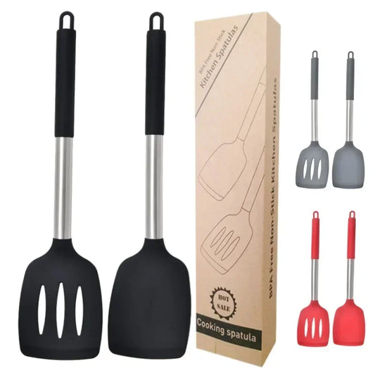 2-Piece Silicone Spatula Set | Non-Stick & Heat-Resistant Kitchen Tools