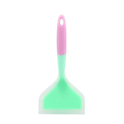 Dual-Color Silicone Spatula | Non-Stick & Heat-Resistant Kitchen Tool