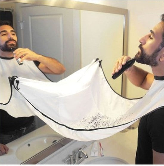 Universal Barber Apron – Sucker Shaving & Beard Wrapping Bib for Adults & Children