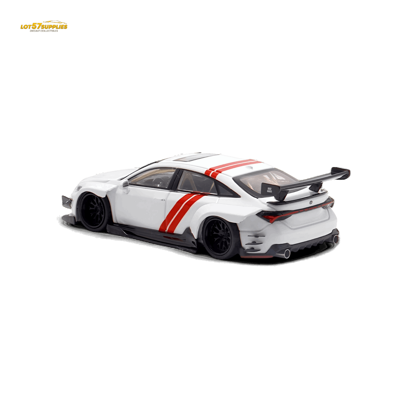 LMF Toyota Avalon Modified Concept - White Livery 1:64