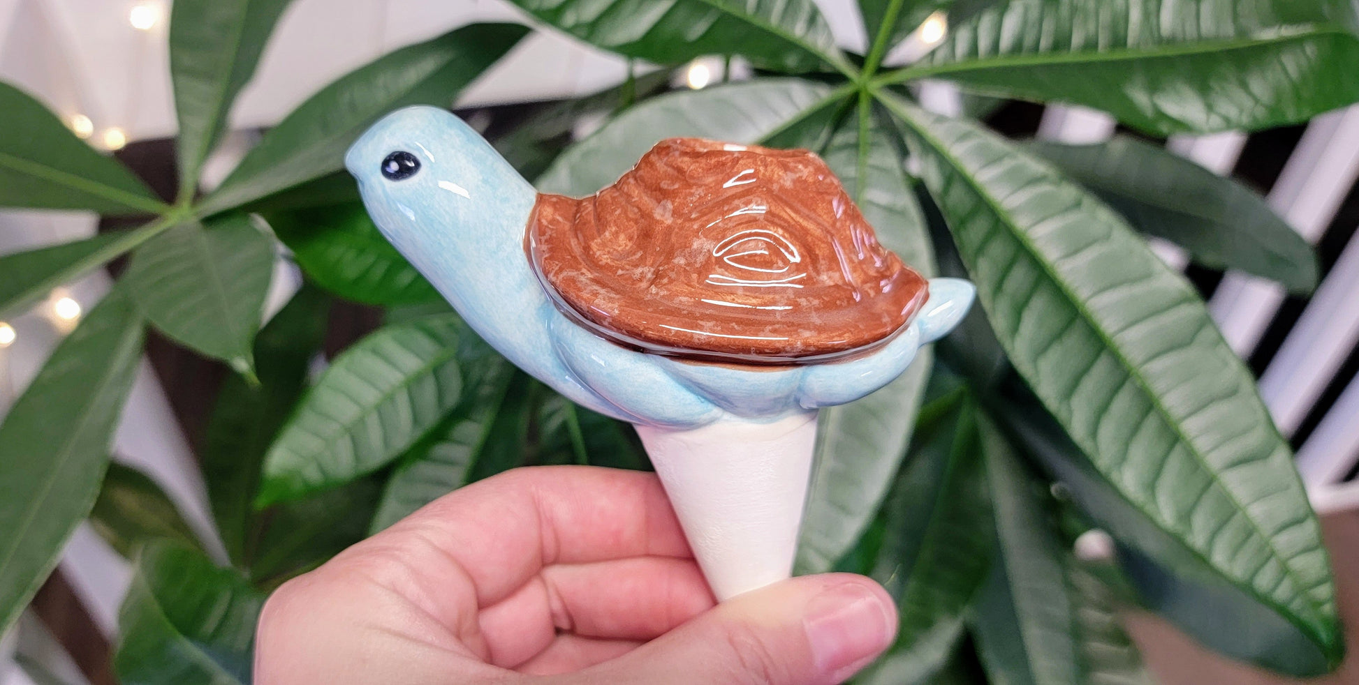 Small Ceramic Plant Watering Spike – Perfect for Petite Plants