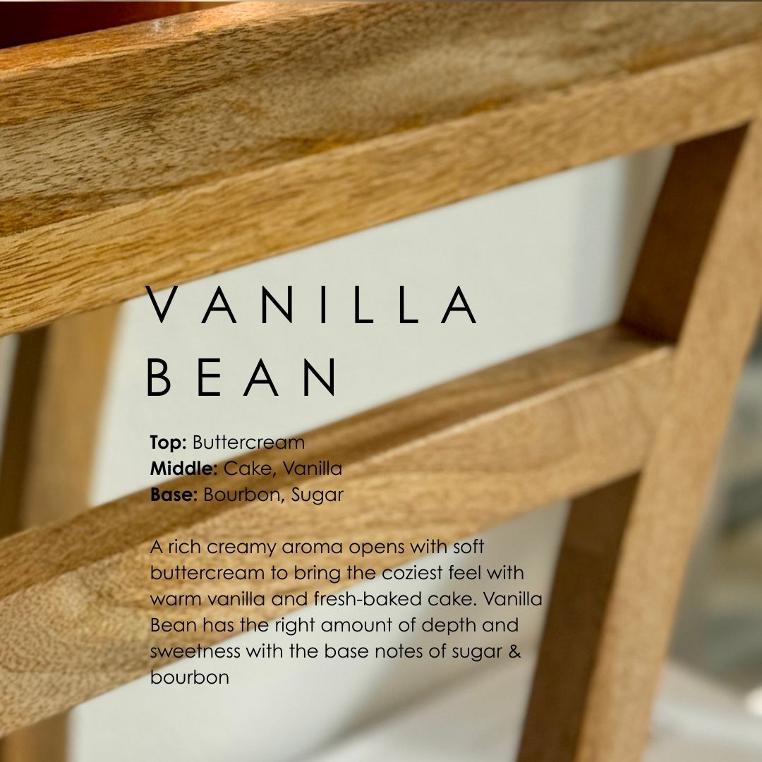 Vanilla Bean Soy Candle – Warm, Sweet & Comforting