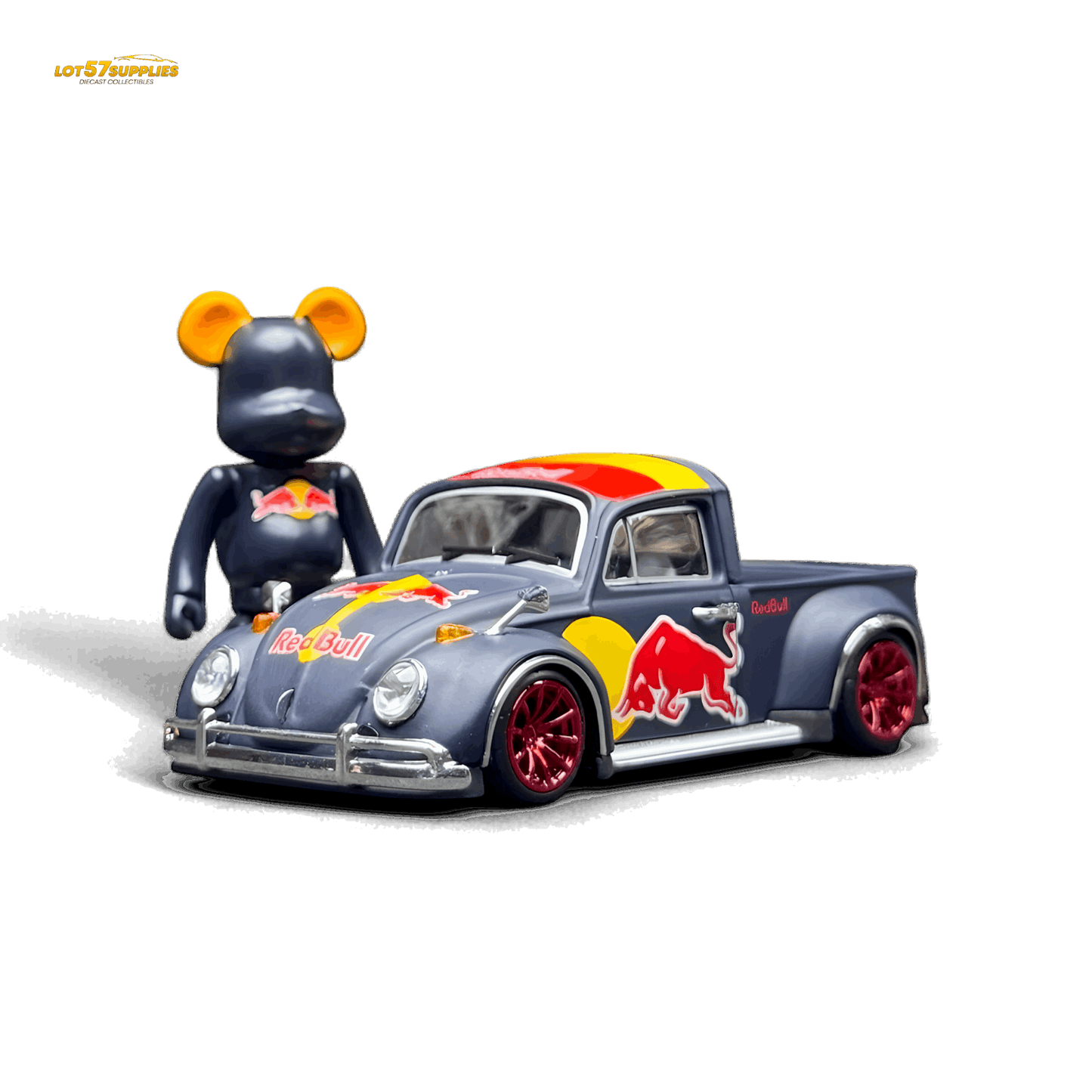 Liberty 64 Beetle Pickup - R e d B u l l 1:64