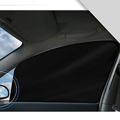 Magnetic Car Sun Shade 4-Pack | UV Mesh Window Covers