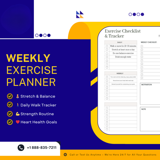 Weekly Exercise Planner
