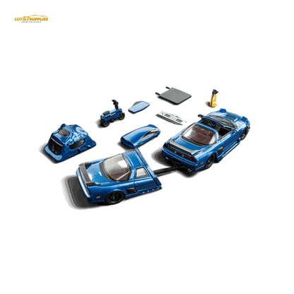 Findclassically NSX TRA - Transparent Blue FULL Set 1:64