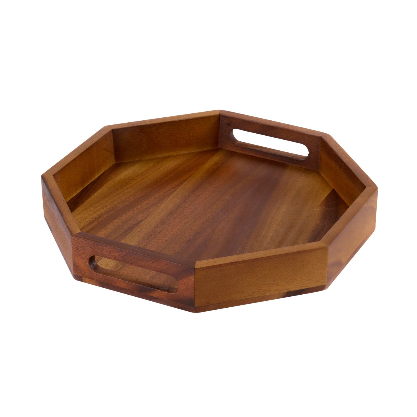 Octagon Serving Trays with Solid Bottom