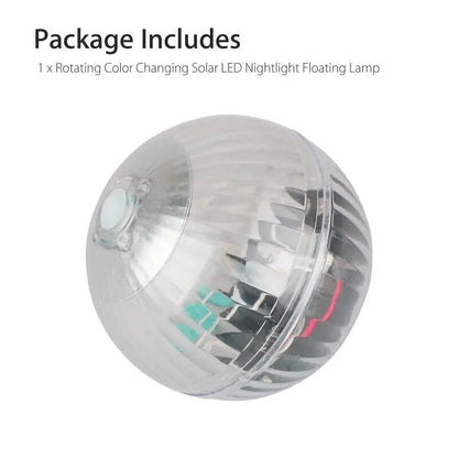 Solar LED Floating Light | RGB Pool & Garden Decor