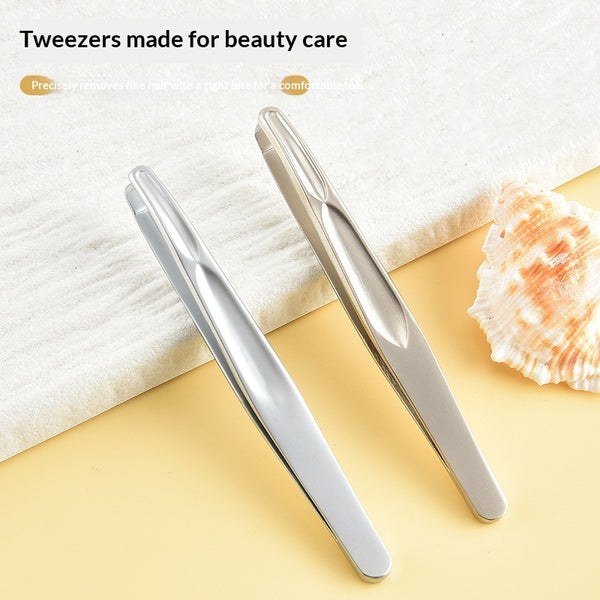 High End Thickened Eyebrow Clip Hair Plucking Tweezers For Shaping
