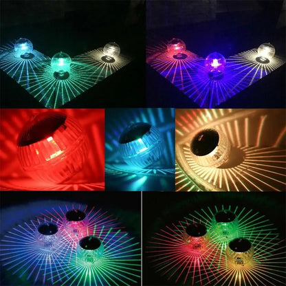 Solar LED Floating Light | RGB Pool & Garden Decor