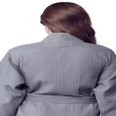 Womens Waffle Robe: Lightweight, Quick-Dry Spa Comfort