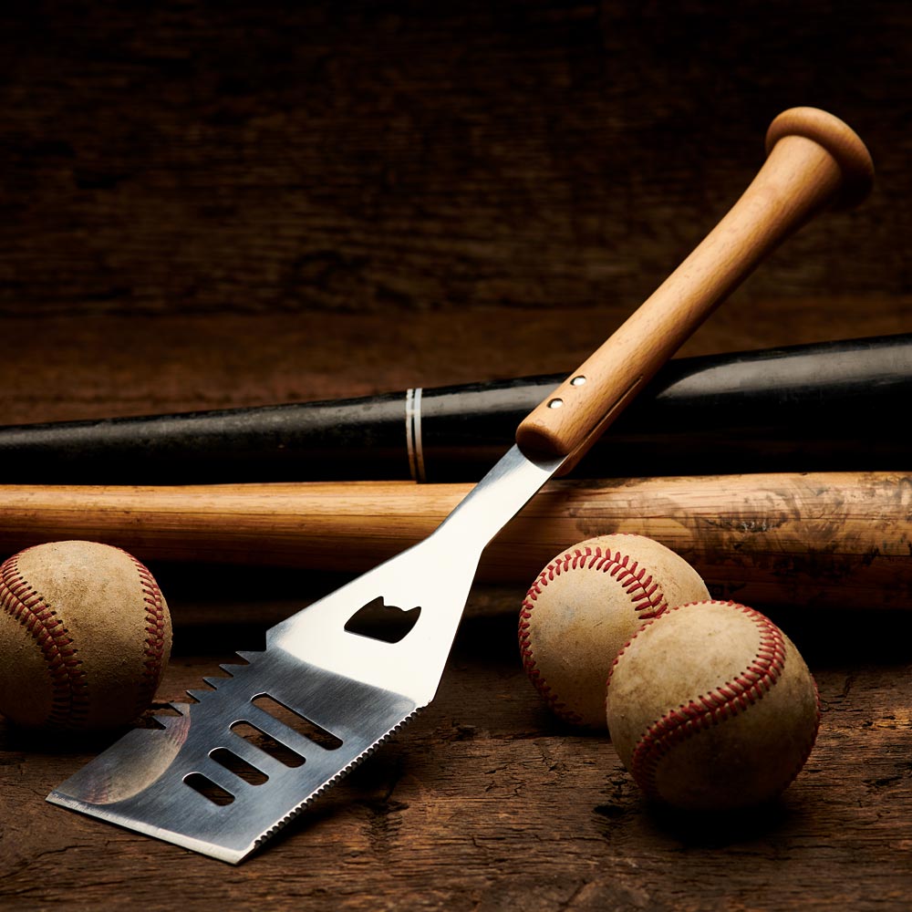 Slider Spatula – Baseball Bat Handle Grill Tool