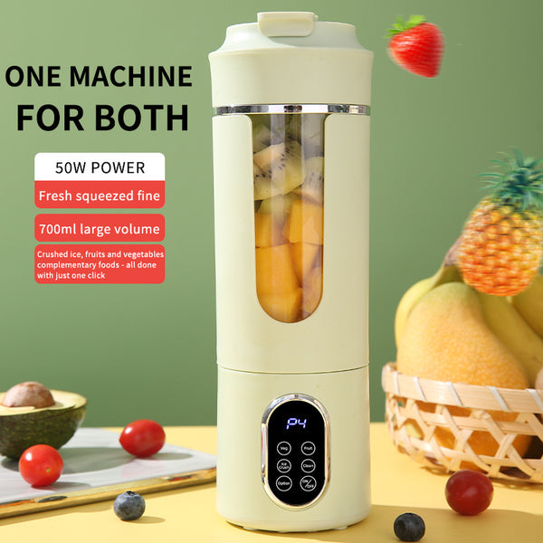Portable Rechargeable Juice Blender Compact Handheld Electric