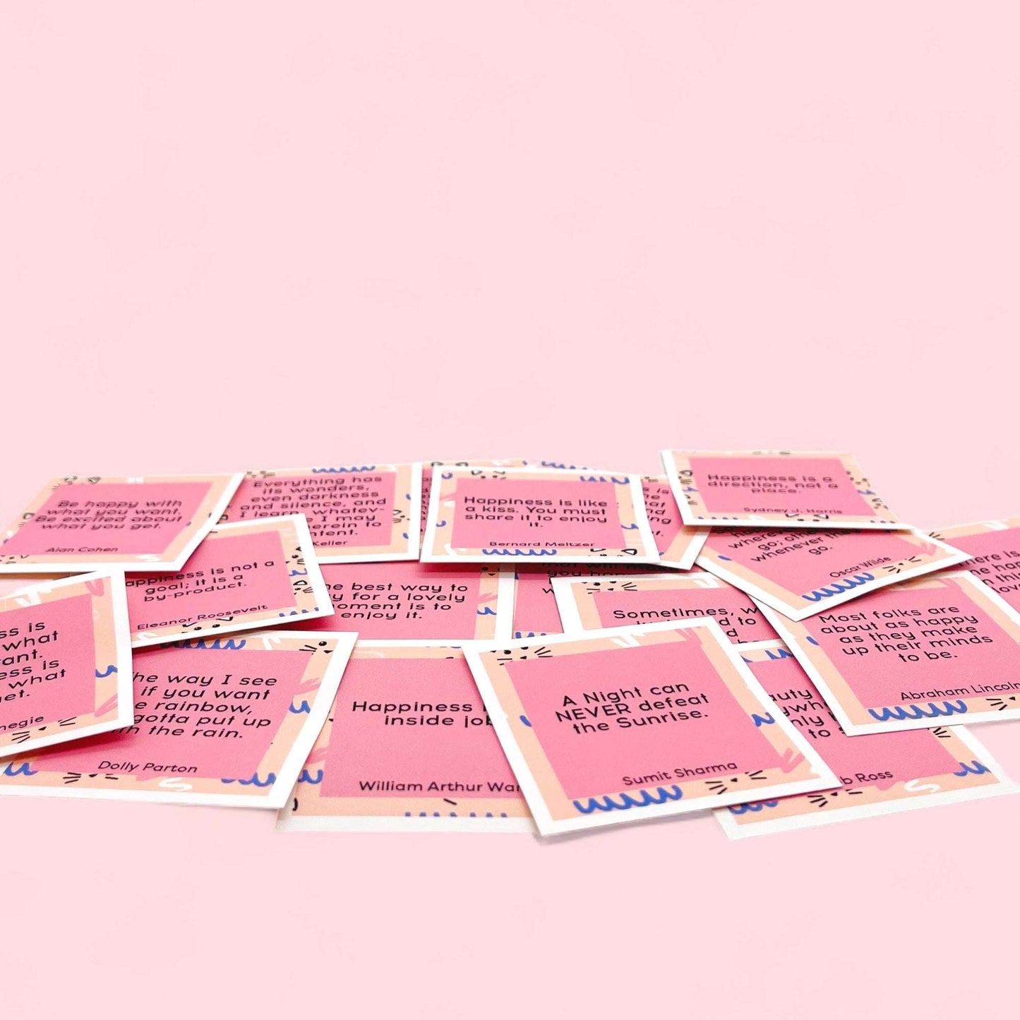 Happy Jar with Inspirational Quotes and Gift Box