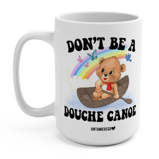 Deluxe 15oz White Ceramic Mug – Double-Sided Print