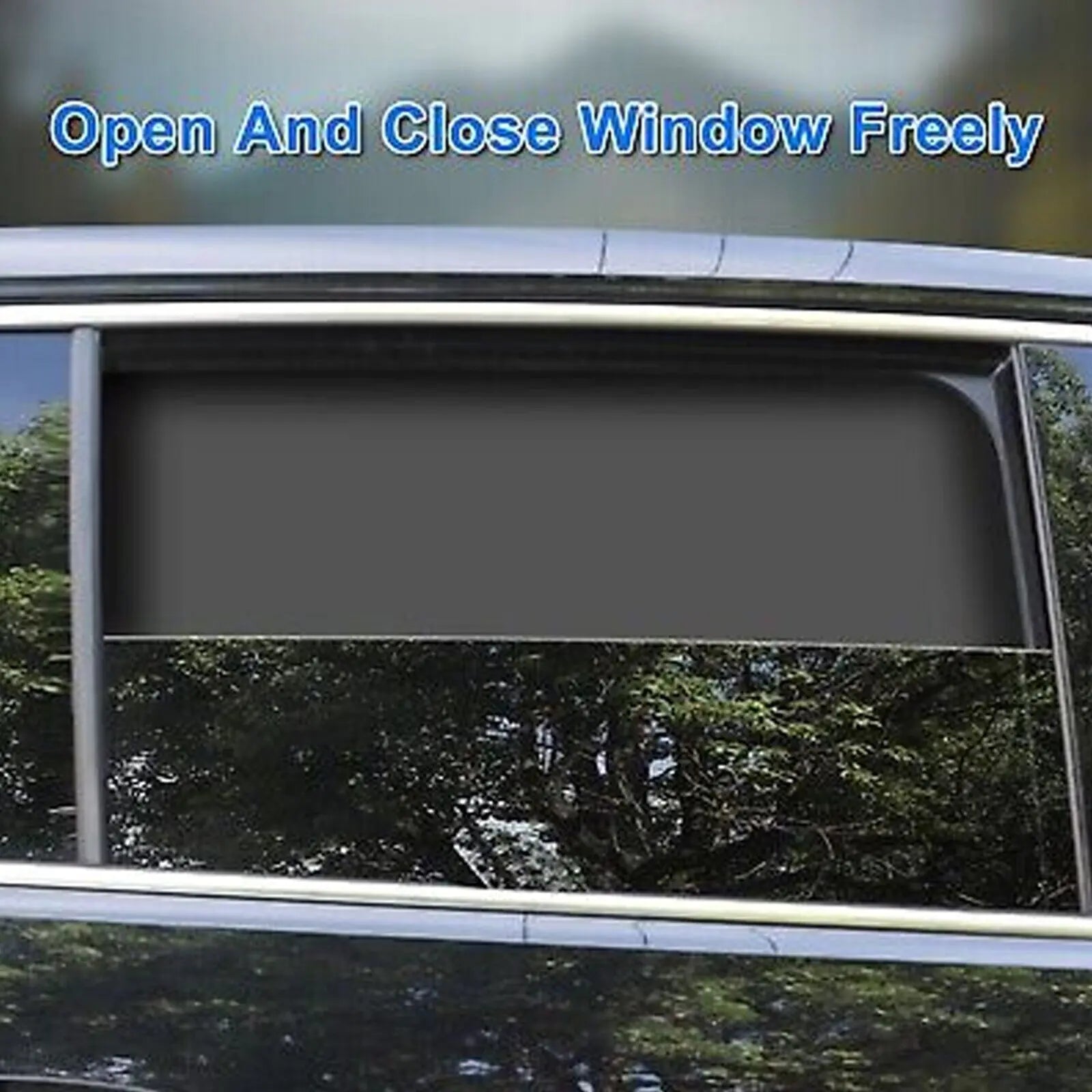 Magnetic Car Sun Shade 4-Pack | UV Mesh Window Covers