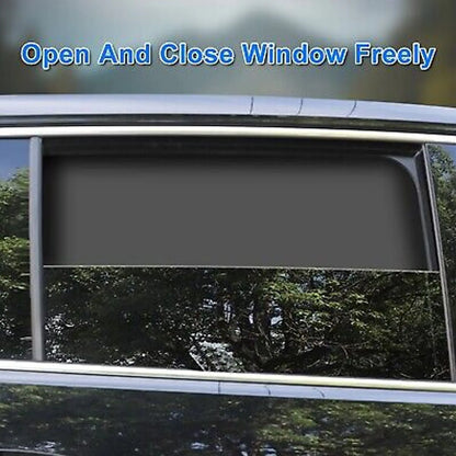 Magnetic Car Sun Shade 4-Pack | UV Mesh Window Covers