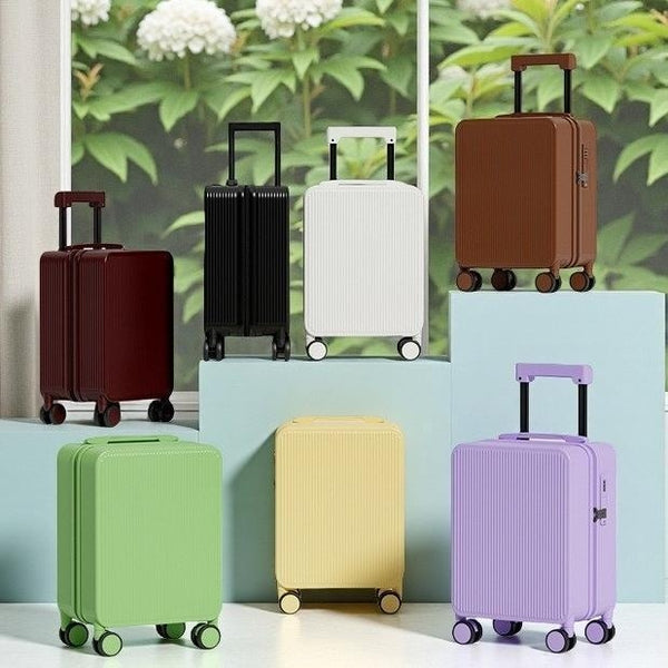 Men S And Women S Trolley Case Zipper Suitcase