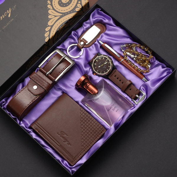 Cross Border Men S Gift Business Gift Suit Belt Wallet For Boyfriend