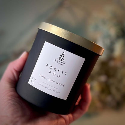 Forest Fog Soy Candle – Earthy, Calm & Nature-Inspired