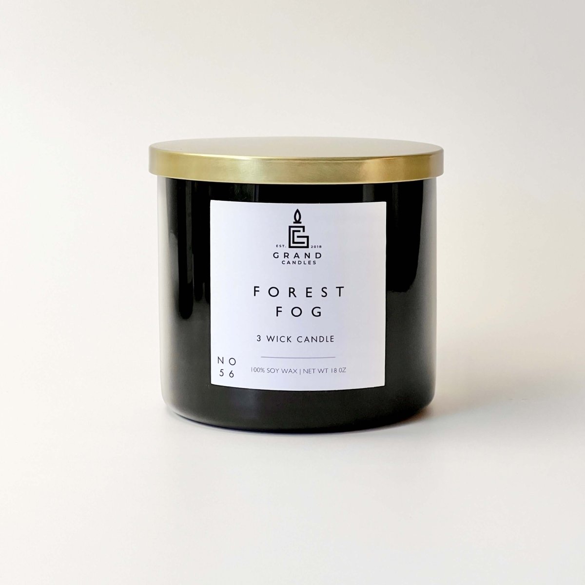 Forest Fog Soy Candle – Earthy, Calm & Nature-Inspired