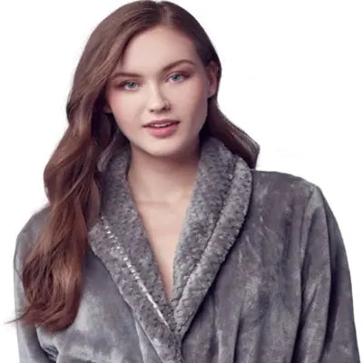 Women's Ultra Soft Plush Bathrobe | Cozy Loungewear