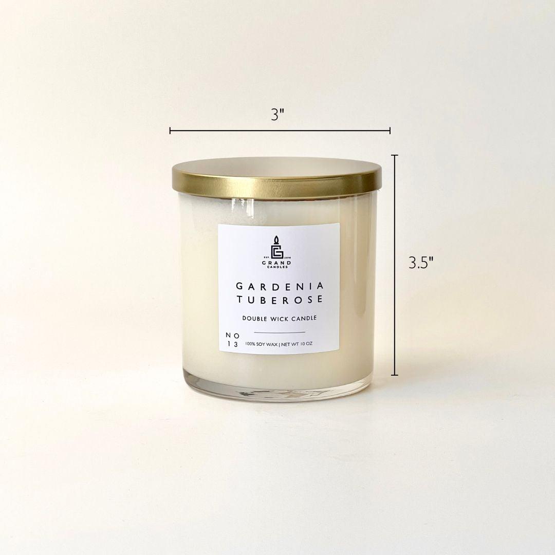 Gardenia Tuberose Soy Candle – Feminine, Fresh & Floral