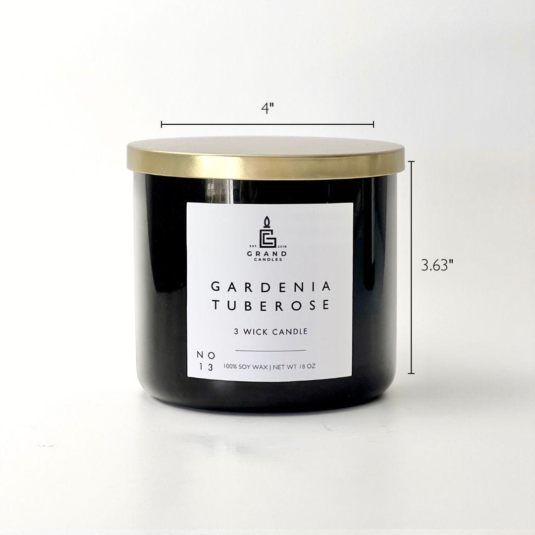 Gardenia Tuberose Soy Candle – Feminine, Fresh & Floral