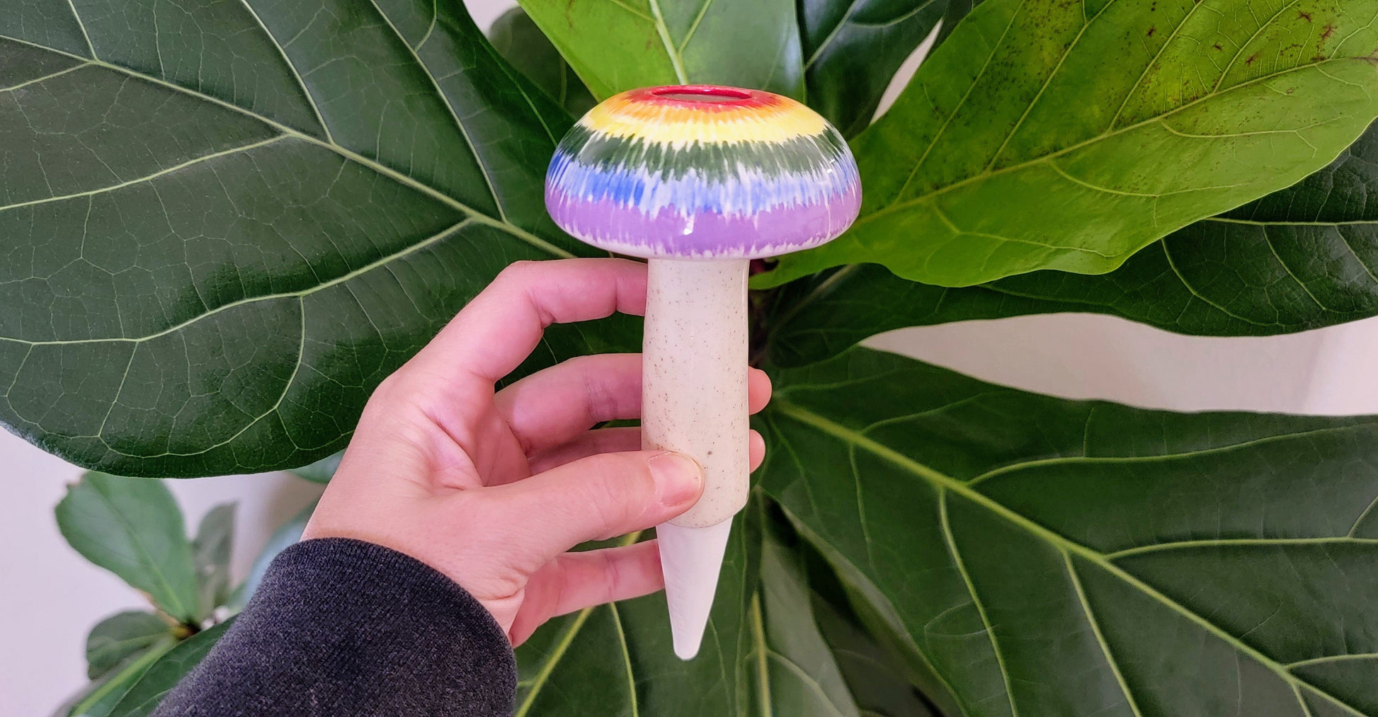Magic Mushroom Plant Watering Spike – Self-Watering Garden Accessory