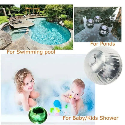 Solar LED Floating Light | RGB Pool & Garden Decor