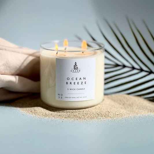 Ocean Breeze Soy Candle