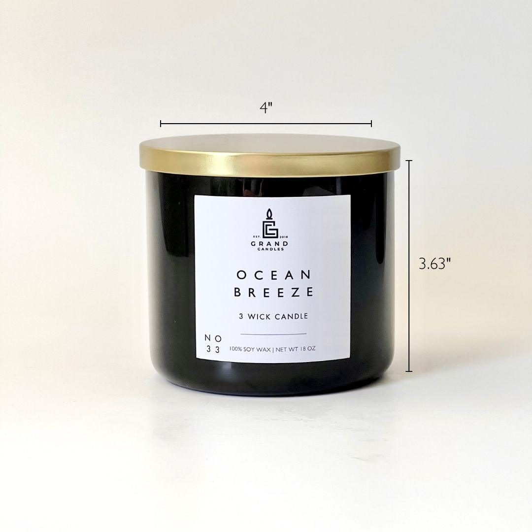Ocean Breeze Soy Candle