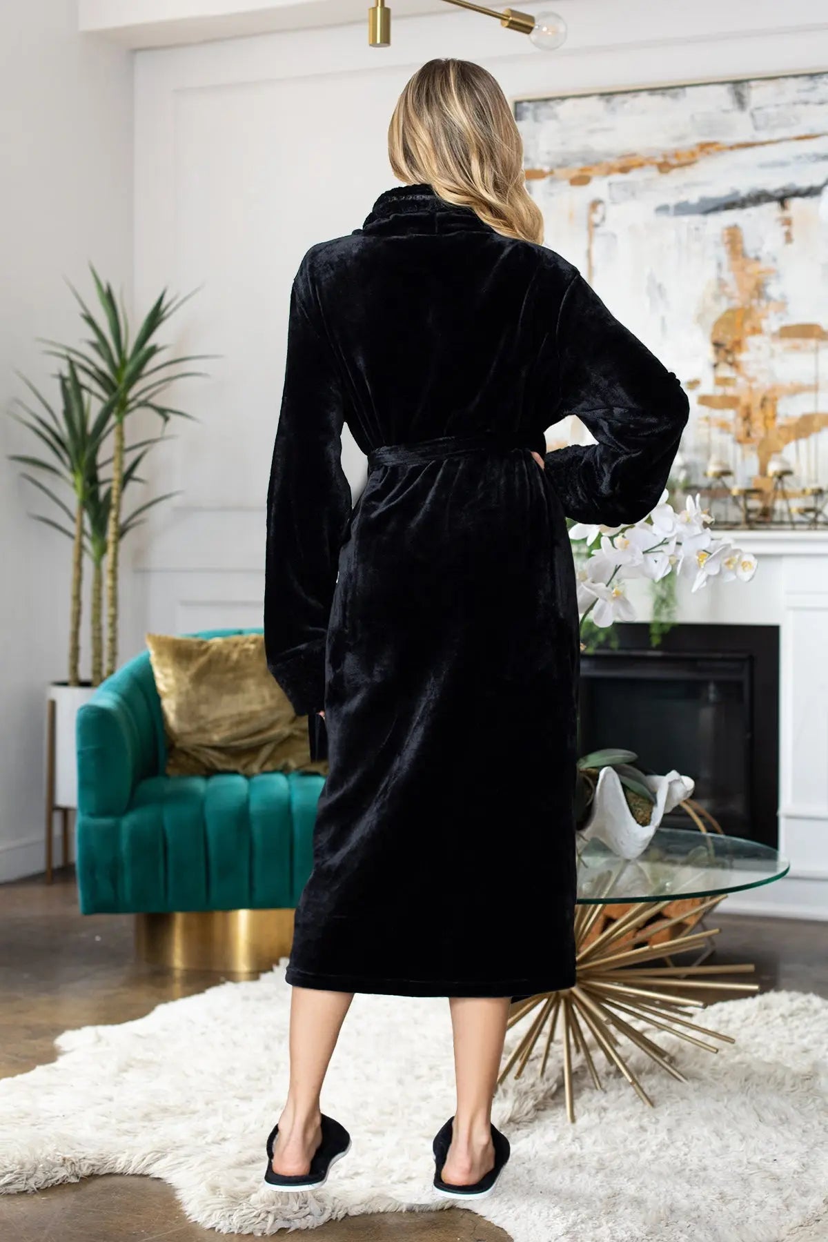 Women's Ultra Soft Plush Bathrobe | Cozy Loungewear