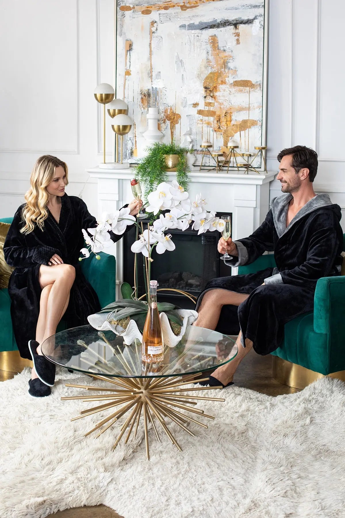 Women's Ultra Soft Plush Bathrobe | Cozy Loungewear