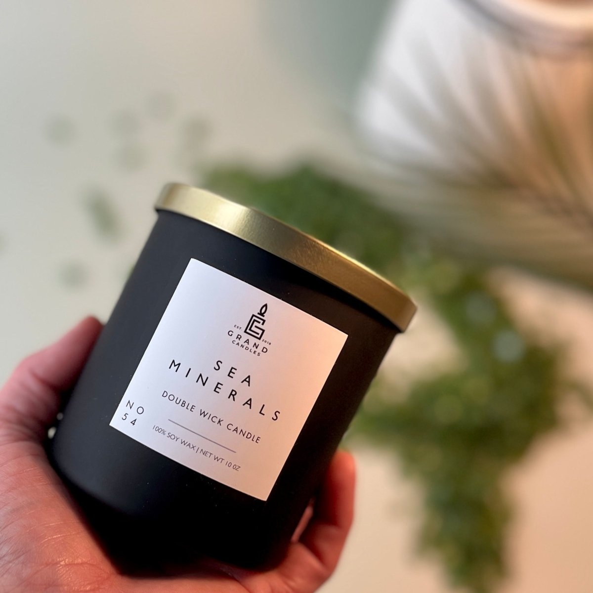 Sea Minerals Soy Candle