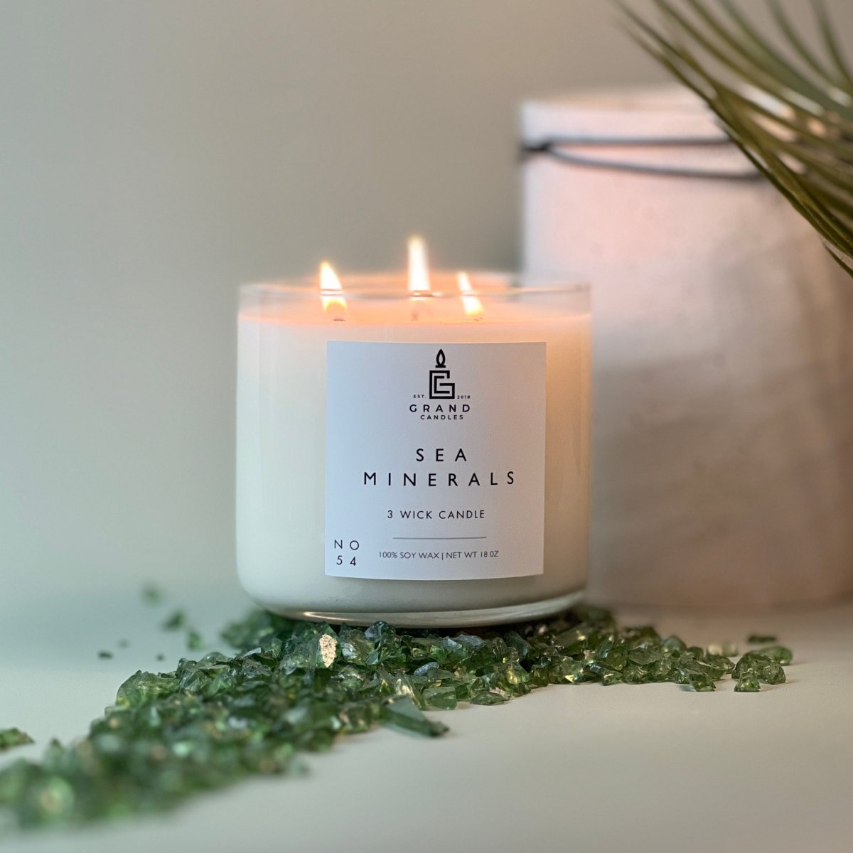 Sea Minerals Soy Candle