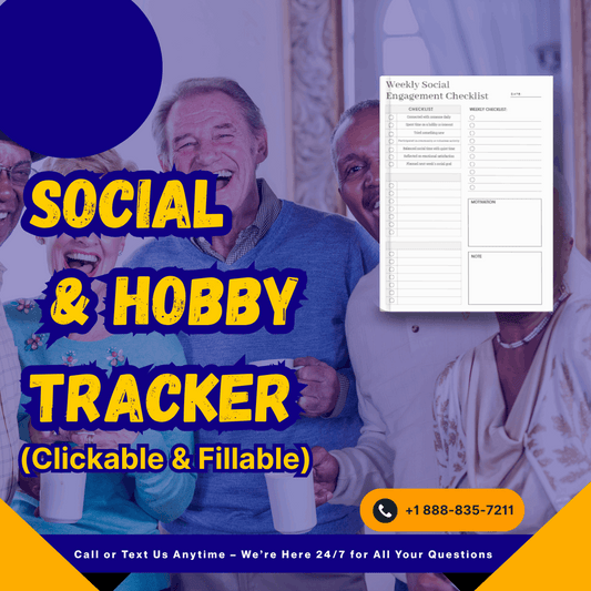 7 Day Social Hobby Tracker