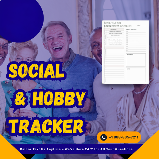 7 Day Social Hobby Tracker