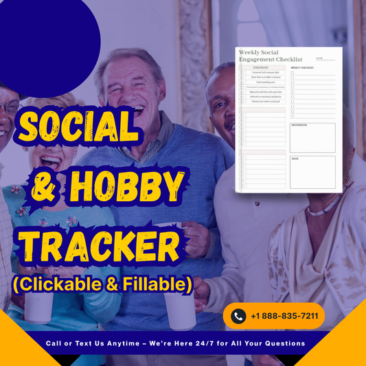 7 Day Social Hobby Tracker